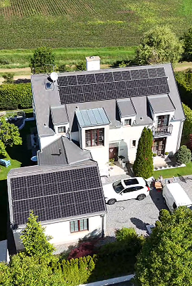 Realizace FVE 12,74 kWp s bateriovým úložištěm 14,2 kWh